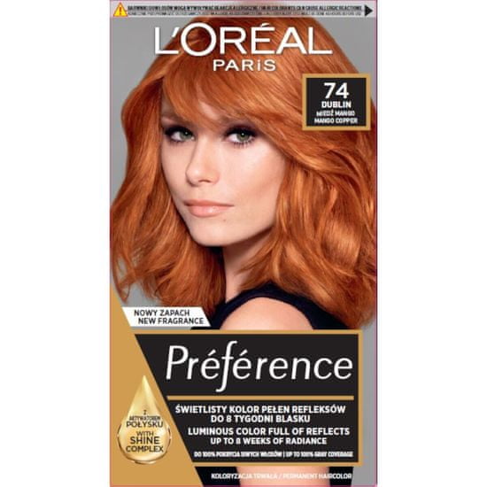 L’Oréal boja za kosu Préférence, 74 Dublin
