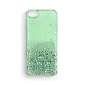WOZINSKY Sjajna maskica sa šljokicama Xiaomi Redmi K40 Pro+ / K40 Pro / K40 / Poco F3 Star Glitter zelena