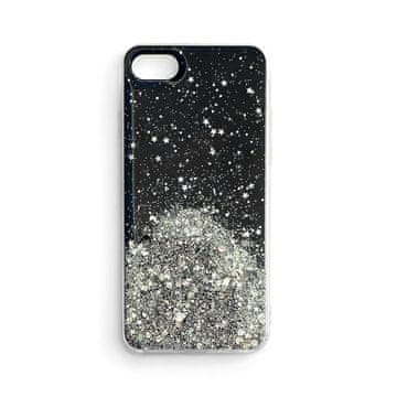 WOZINSKY Sjajna maskica sa šljokicama za Samsung Galaxy A72 4G Star Glitter crna