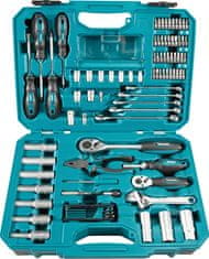 Makita E-08458 set ručnih alata i nastavka za vijke, 87 komada