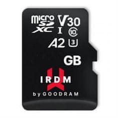 GoodRam IRIDIUM microSD/ad, 64GB, 170MB/s