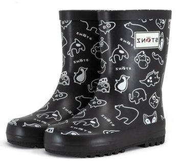 Stonz dječje čizme Rain Boots Print RBSTNZBL