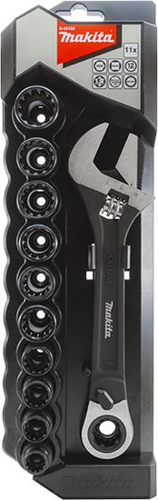 Makita B-65458 set podesivih ključeva, 11 komada