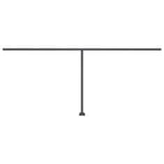 Vidaxl Automatska tenda sa senzorom LED 500x300 cm žuto-bijela