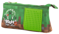 Pixie Crew pernica Minecraft, velika, zelena