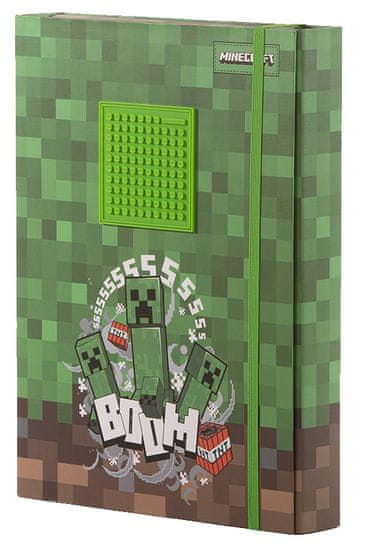 Pixie Crew Minecraft A4+ kartonski fascikl, zelena