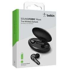 Belkin SoundForm Move bežične slušalice, crne