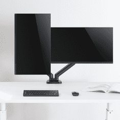 Uvi Desk VESA nosač s plinskom oprugom za dva monitora, od 43,18 cm (17) do 81,28 cm (32) (UVIDVGSDM)