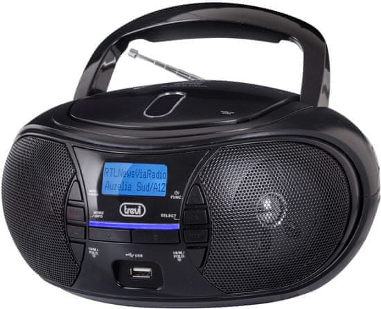 Trevi CMP 581 Boombox CD player, crni