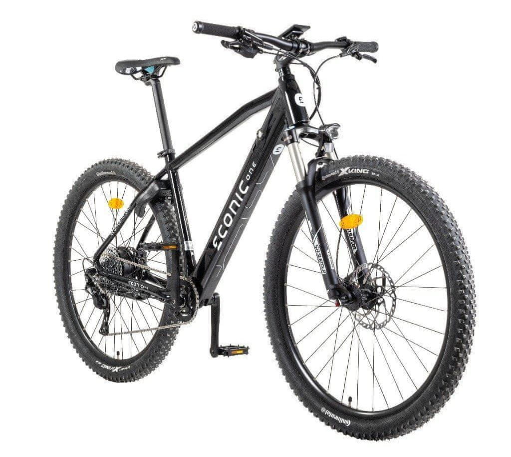 Econic One Smart Cross-Country pametni električni bicikl, M, crna