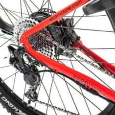 Econic One Smart Cross-Country pametni električni bicikl, M, crveno