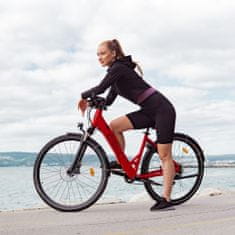 Econic One Smart Cross-Country pametni električni bicikl, M, crveno
