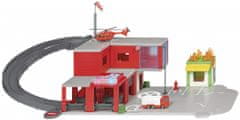 SIKU World Vatrogasni dom s vatrogasnim vozilima