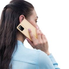 Dux Ducis Skin Pro preklopna kožna maska za Samsung Galaxy A03s, zlato