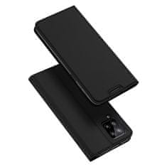 Dux Ducis Skin Pro preklopna kožna maska za Samsung Galaxy A22 4G, crno