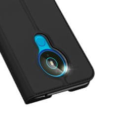 Dux Ducis Skin Pro preklopna kožna maska za Nokia 1.4, crno