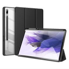 Dux Ducis Toby Series maska za Samsung Galaxy Tab S7 Plus / Tab S7 FE / Tab S8 Plus, crno