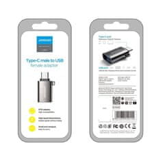 Joyroom OTG adapter USB 3.2 Gen 1 - USB-C M/F, crno