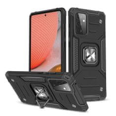 MG Ring Armor maska za Samsung Galaxy A72 4G, crno