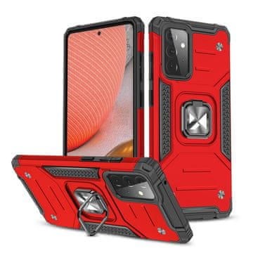 MG Ring Armor maska za Samsung Galaxy A72 4G, crvena