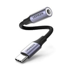 Ugreen AV161 adapter 3.5 mm mini jack / USB-C, crno
