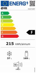 VOX electronics KG 2710S F kombinirani hladnjak