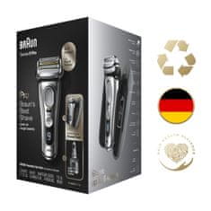 Braun Series 9 9477cc električni brijač, srebrna