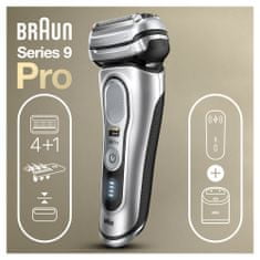 Braun Series 9 9477cc električni brijač, srebrna