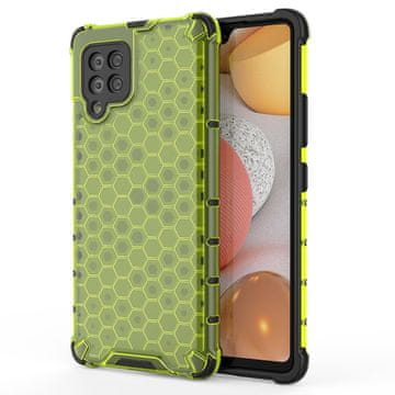 Honeycomb Hurtel Honeycomb Armor maska s TPU branikom za Samsung Galaxy A42 5G, zelena