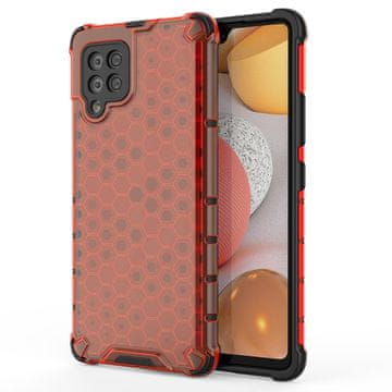 Honeycomb Hurtel Honeycomb Armor maska s TPU branikom za Samsung Galaxy A42 5G, crvena