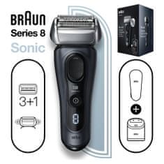 Braun Series 8 8453cc električni brijač, siva