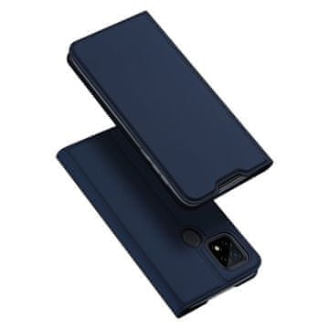 Dux Ducis Skin Pro preklopna kožna maska za Realme C21, crno