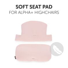 Hauck Highchair Pad Select Muslin Mineral Rose