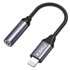 Kaku Audio Converter adapter Lightning / 3.5mm mini jack, crno