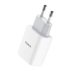 Kaku Charger punjač 2x USB 15W 2.4A + Lightning kabel 1m, bijela