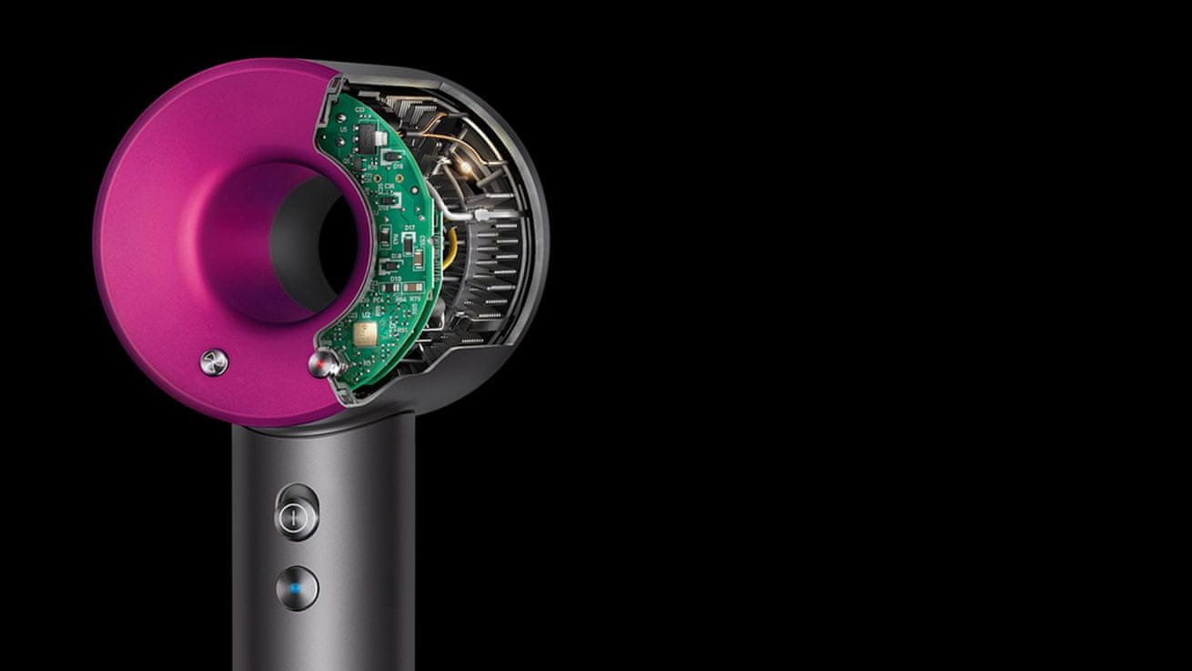 Dyson Supersonic HD07, crno/sivo