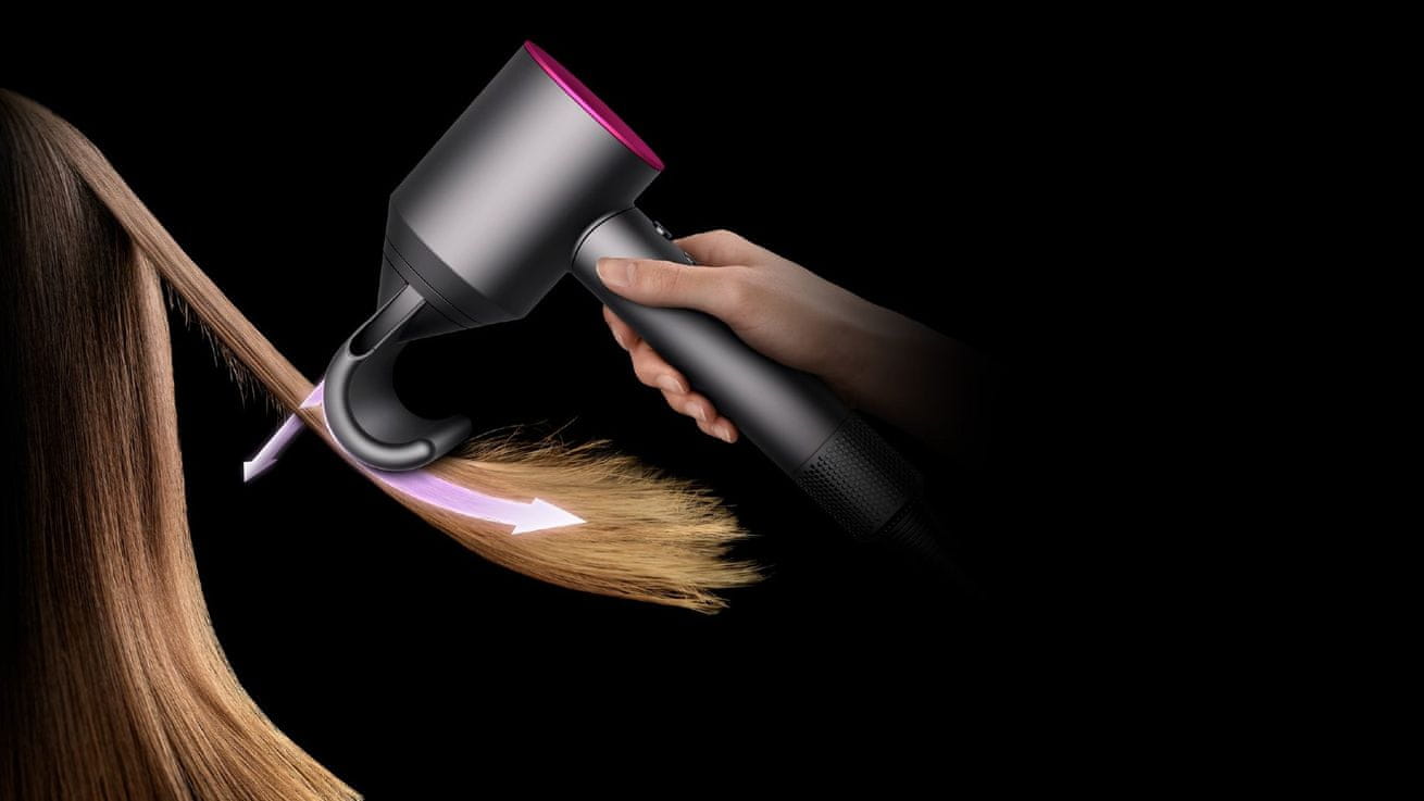 Dyson Supersonic HD07 sušilo za kosu Supersonic HD07 crno / sivo