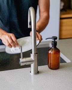Equa Care deterdžent za ručno pranje posuđa, dozator, 380 ml + 2 vrećice, mješavina citrusa, 2 x 28 g