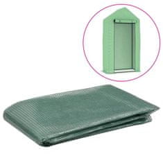 Vidaxl Zamjenski pokrov za plastenik (0,5 m²) 50 x 100 x 190 cm zeleni