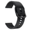 BStrap Silicone V2 remen za Garmin Venu 2 Plus, black