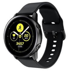 BStrap Silicone V2 remen za Garmin Vivoactive 3, black