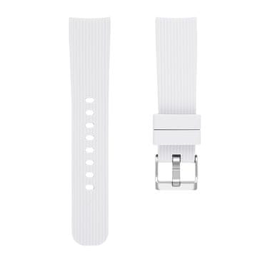 BStrap Silicone Line (Small) remen za Garmin Venu 2 Plus, white