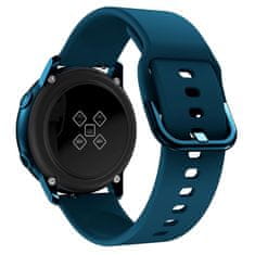 BStrap Silicone V2 remen za Garmin Vivoactive 3, azure blue