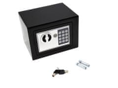 GEKO Sigurnosni digitalni elektronički sef 170x230x170mm - crni