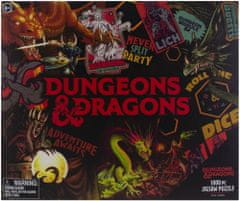 Paladone Slagalica Dungeons and Dragons, 1000 komada