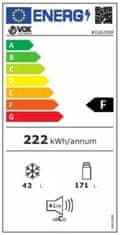 VOX electronics KG 2630S F kombinirani hladnjak