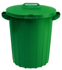CURVER kanta za smeće, 90 L, zelena