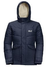 Jack Wolfskin 1609101_2210 Snow Fox Jacket dječja zimska jakna, tamno plava, 92