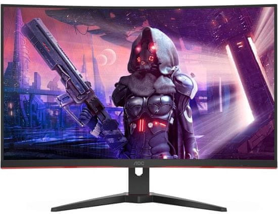 AOC CQ32G2SE/BK VA QHD monitor, zakrivljeni