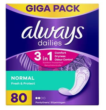 Always Normal Fresh dnevni ulošci, 80 komada